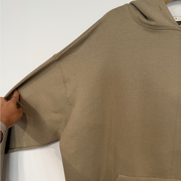 MNML Men's Hoodie in khaki color - Picture 4 of 10